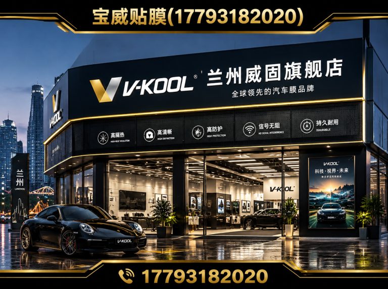 永登县汽车贴膜展示图